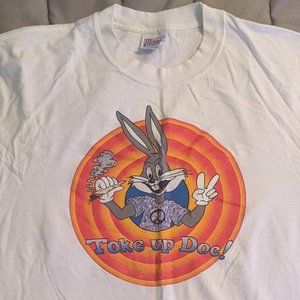 Bootleg Looney Toons Stoner Graphic Tee